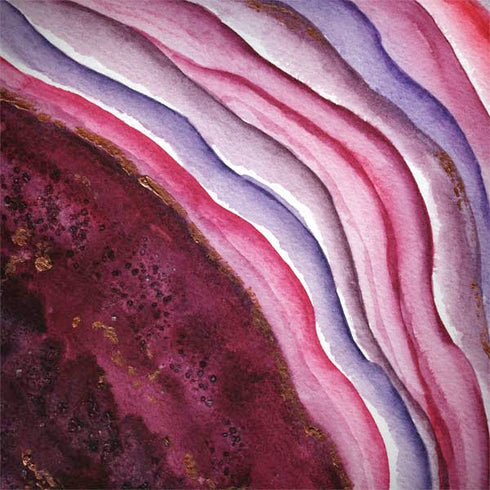 Plum Watercolor Geode Surface Book 2 15in Skin